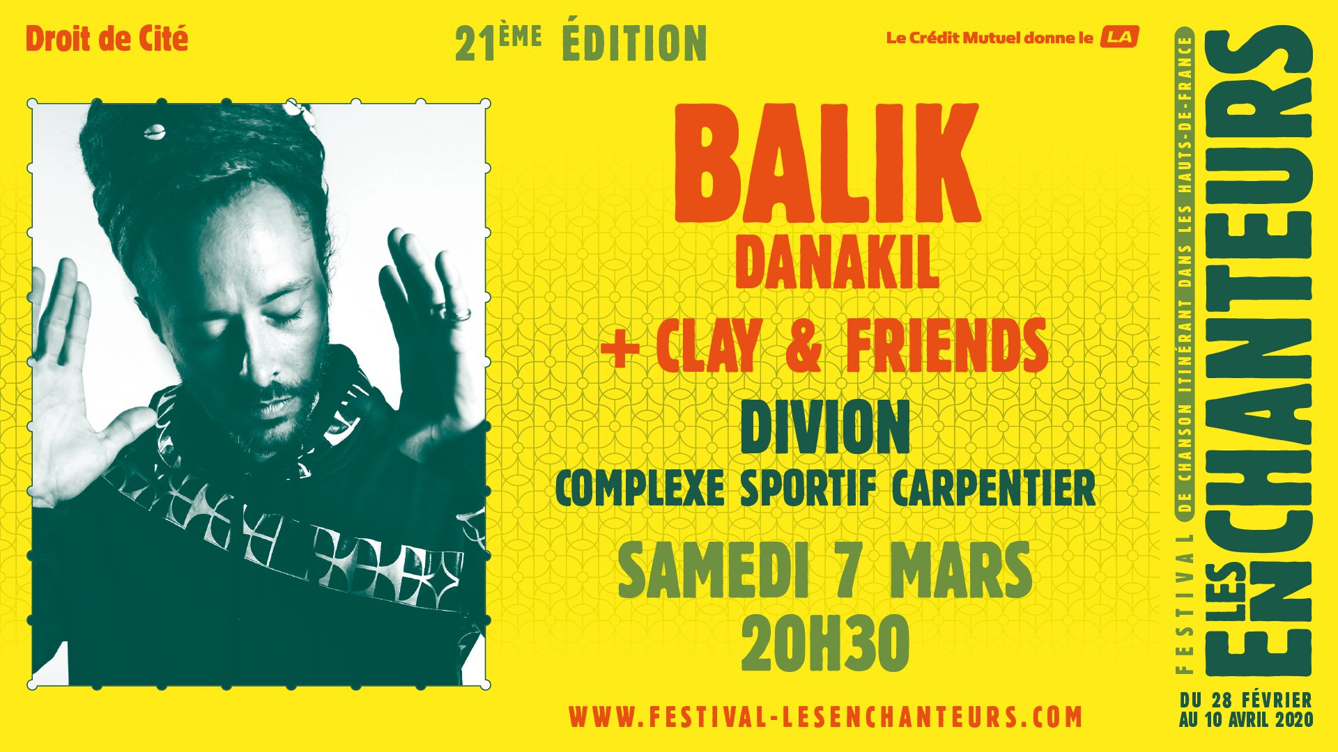 Affiche du festival "Les enchanteurs"