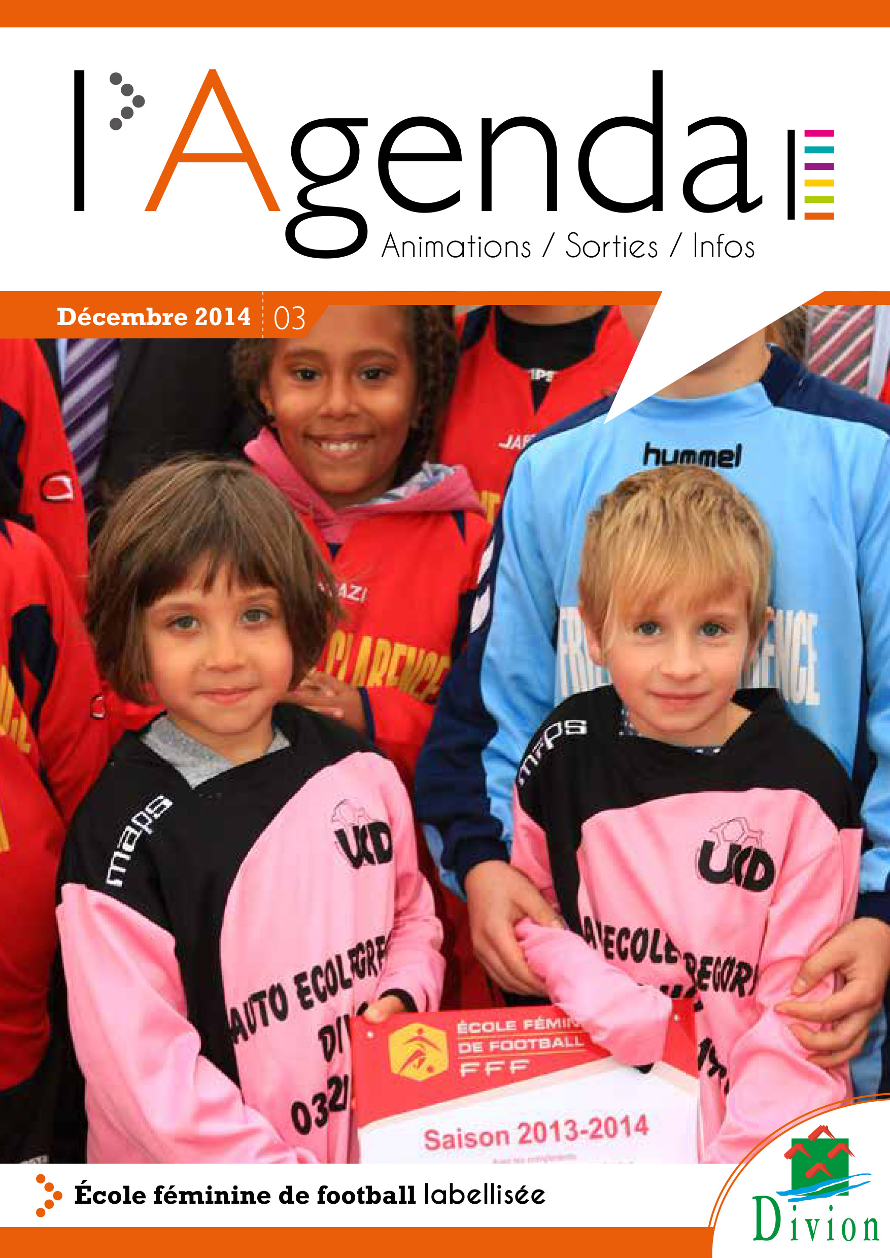 Première de couverture de l'agenda n°03