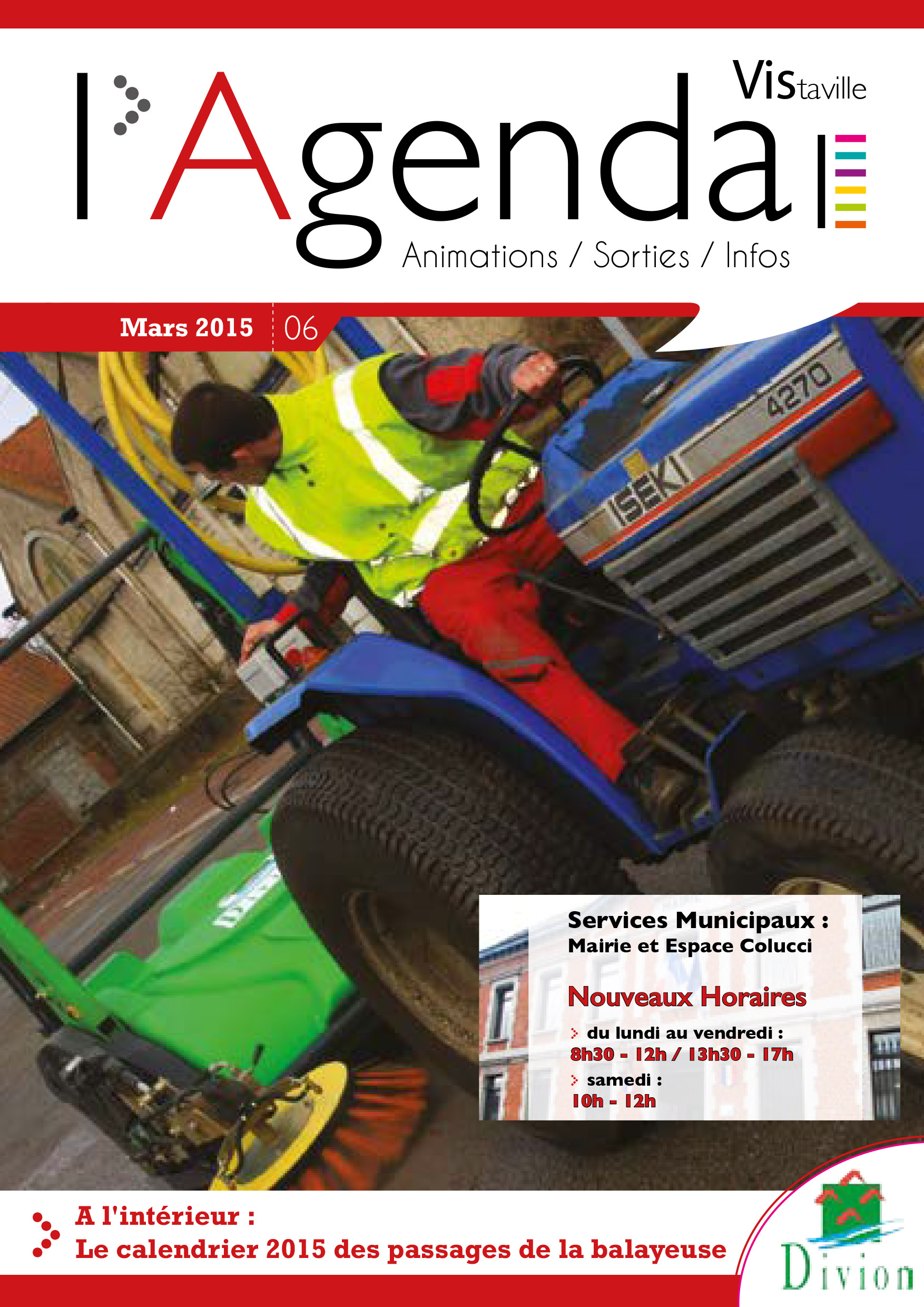 Première de couverture de l'agenda n°06