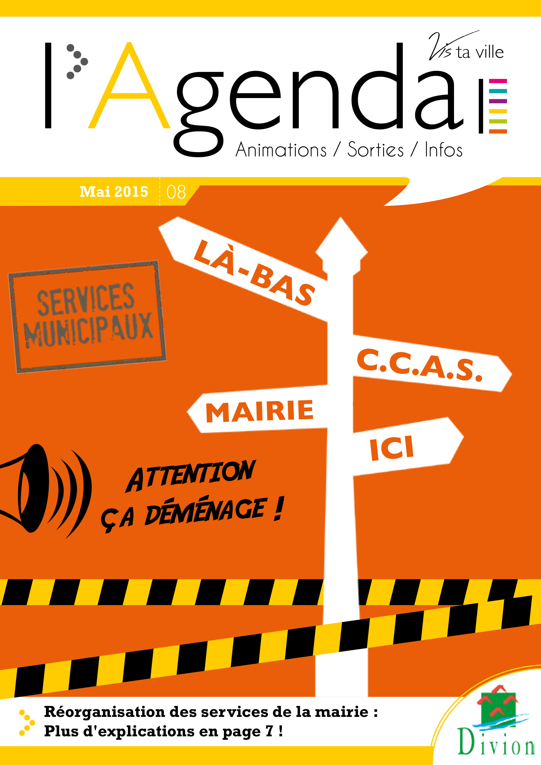 Première de couverture de l'agenda n°08