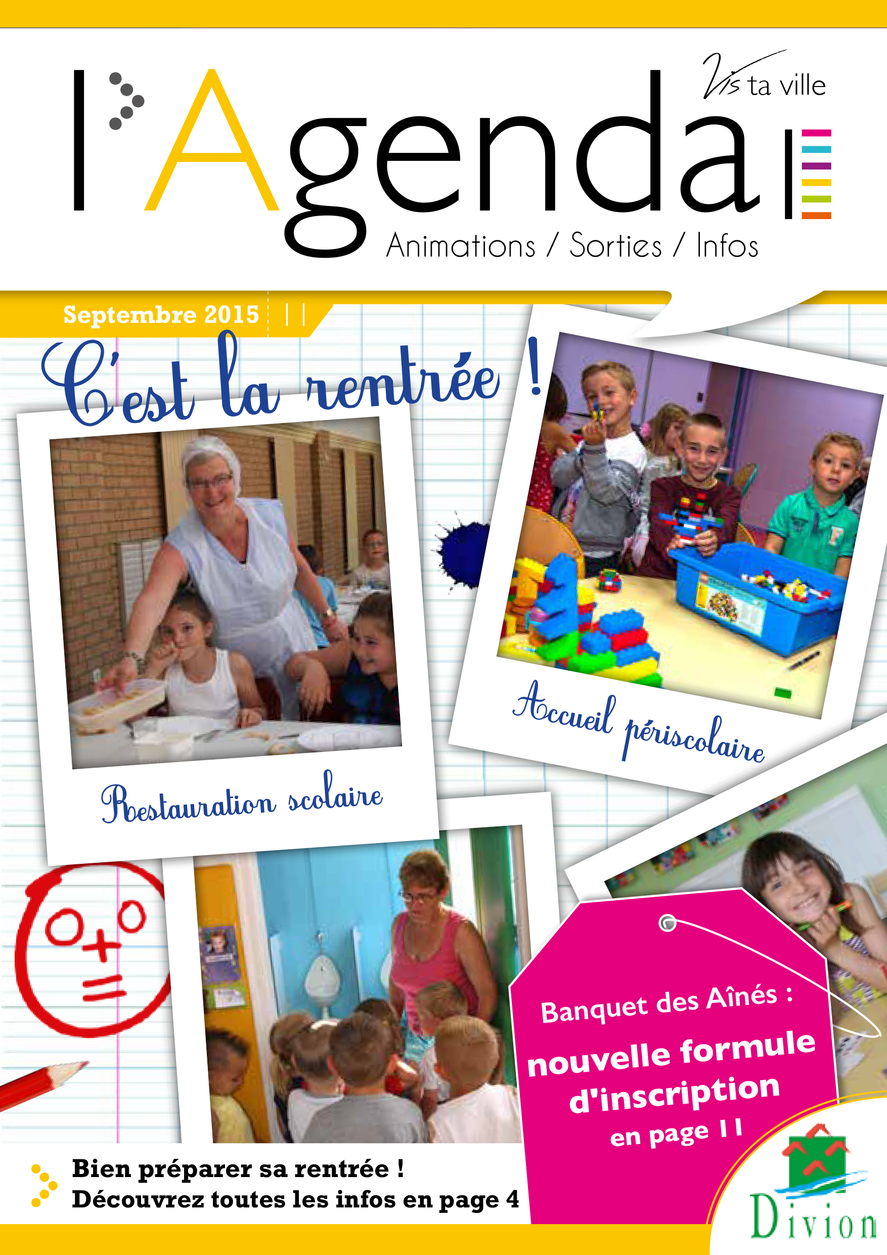 Première de couverture de l'agenda n°11