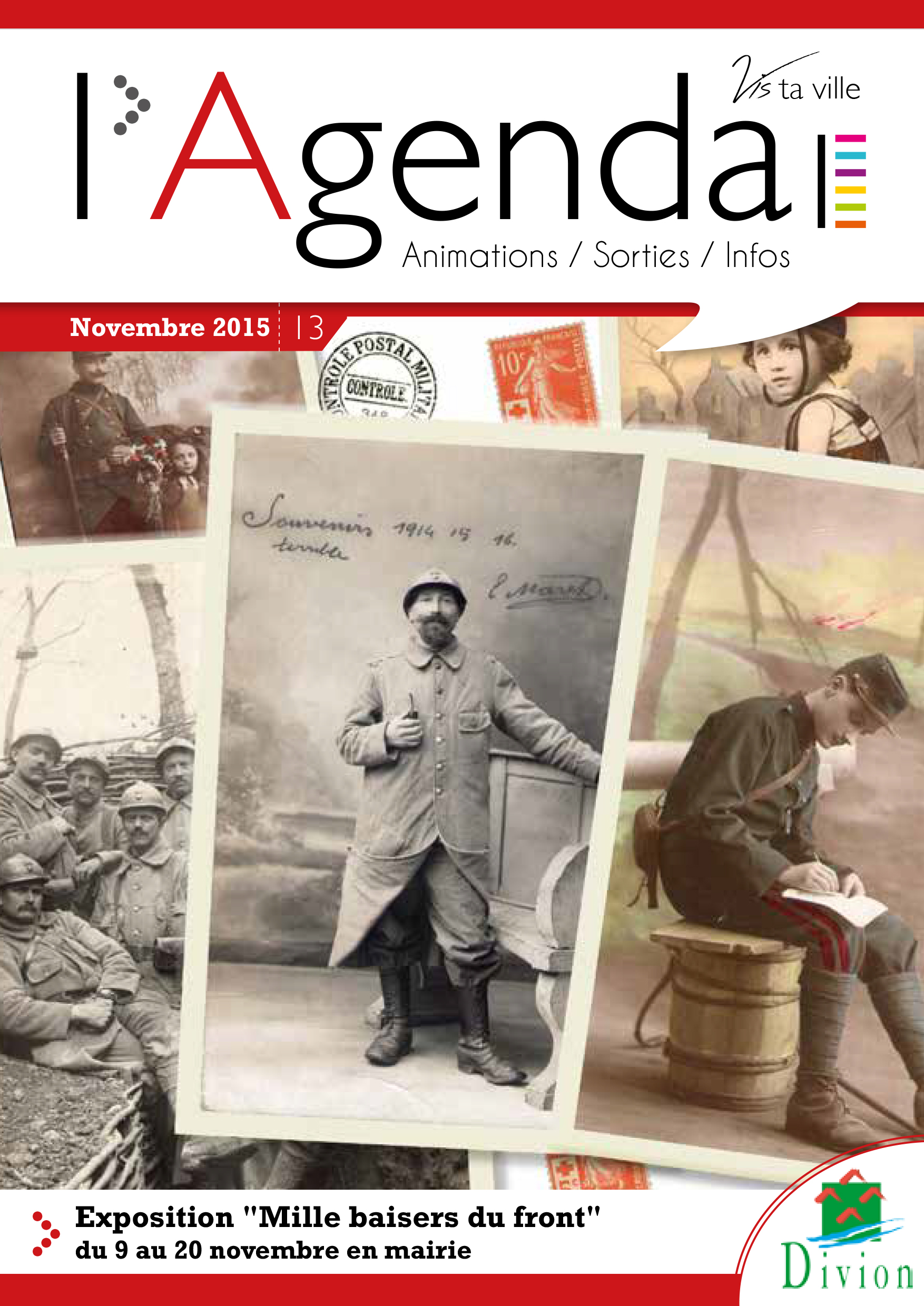 Première de couverture de l'agenda n°13