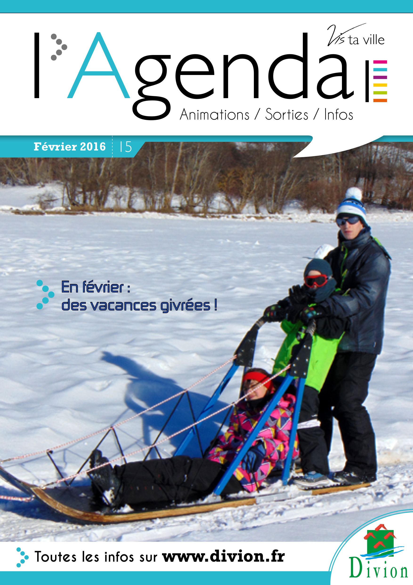 Première de couverture de l'agenda n°15