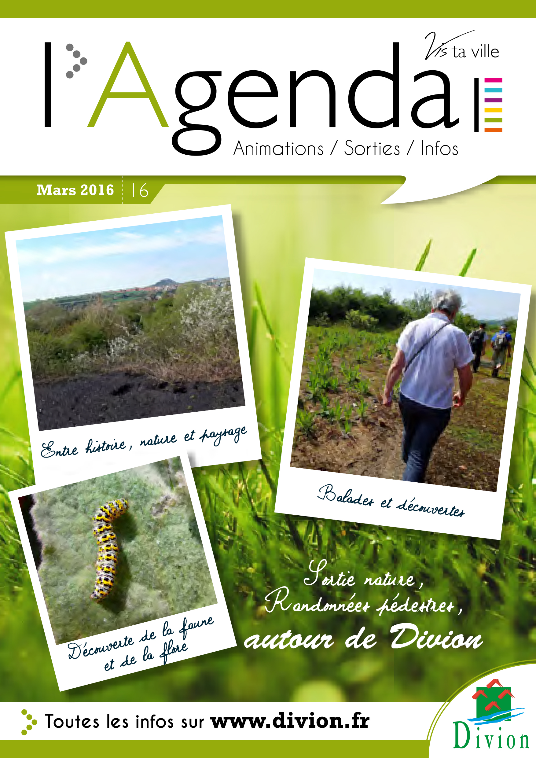 Première de couverture de l'agenda n°16