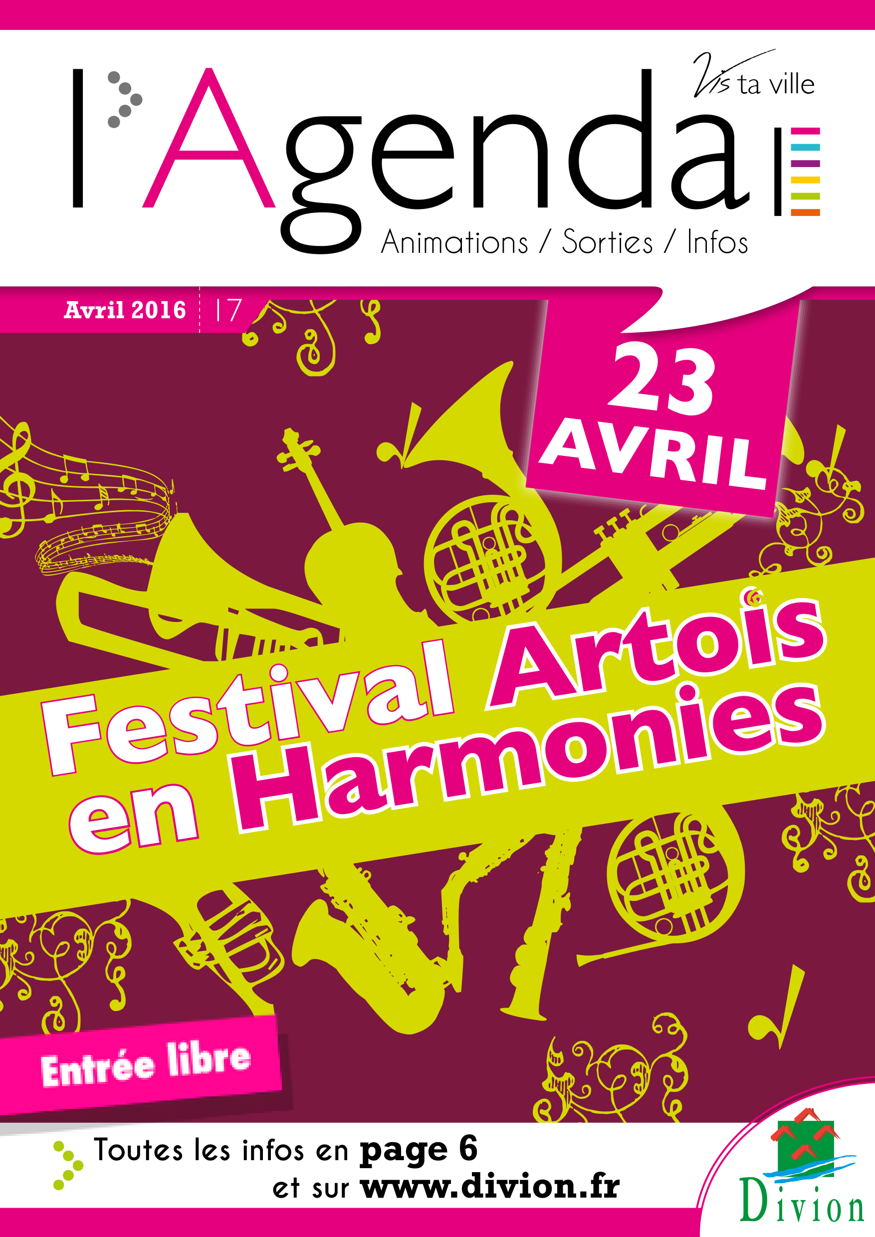 Première de couverture de l'agenda n°17