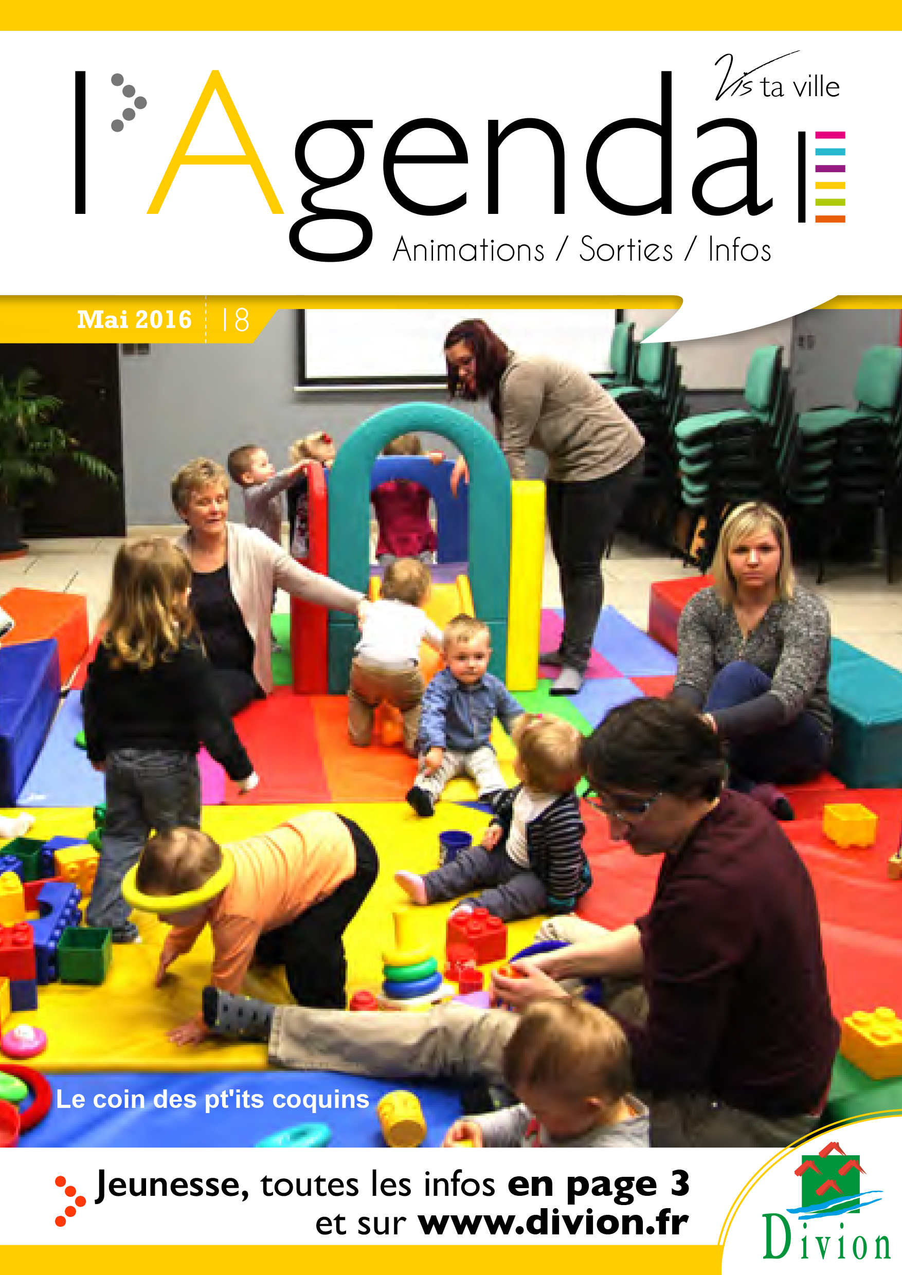 Première de couverture de l'agenda n°18