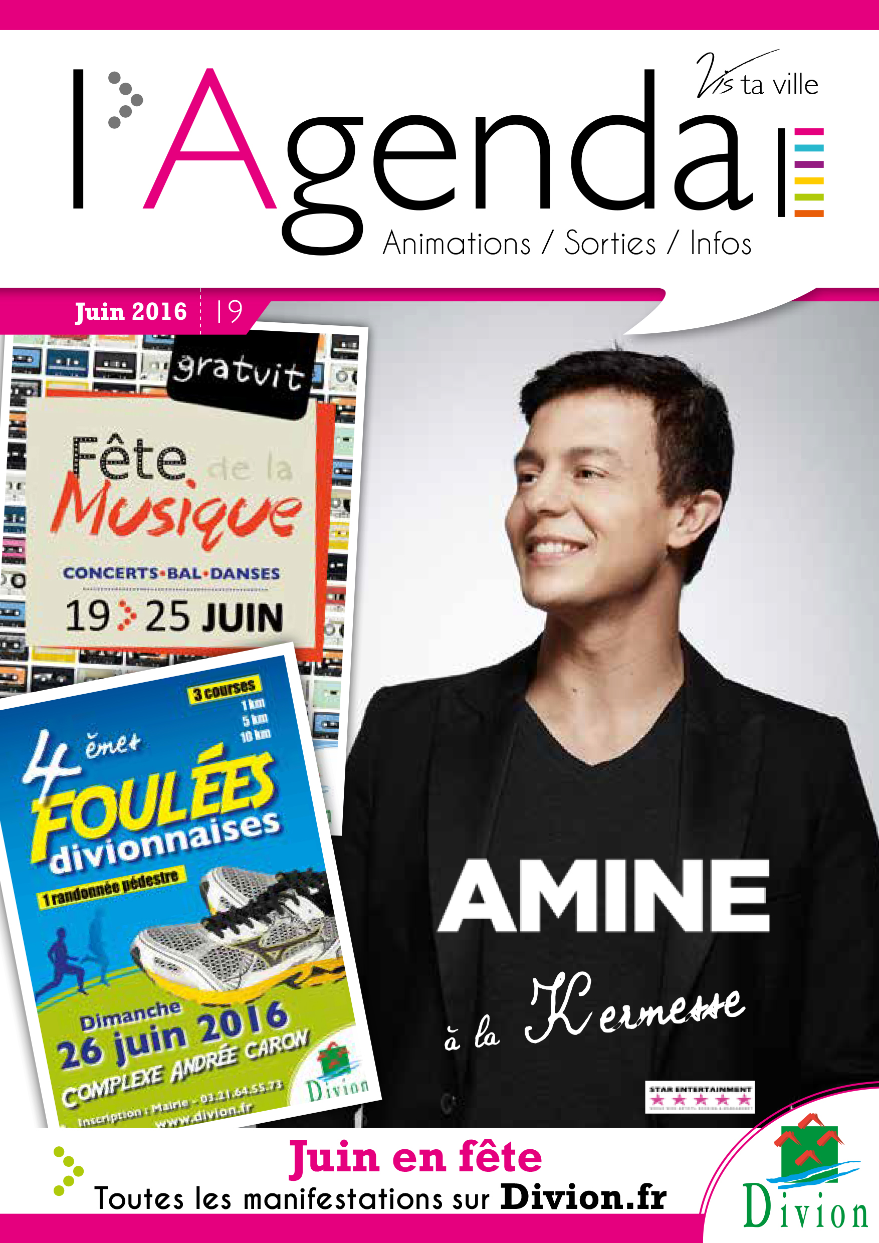 Première de couverture de l'agenda n°19