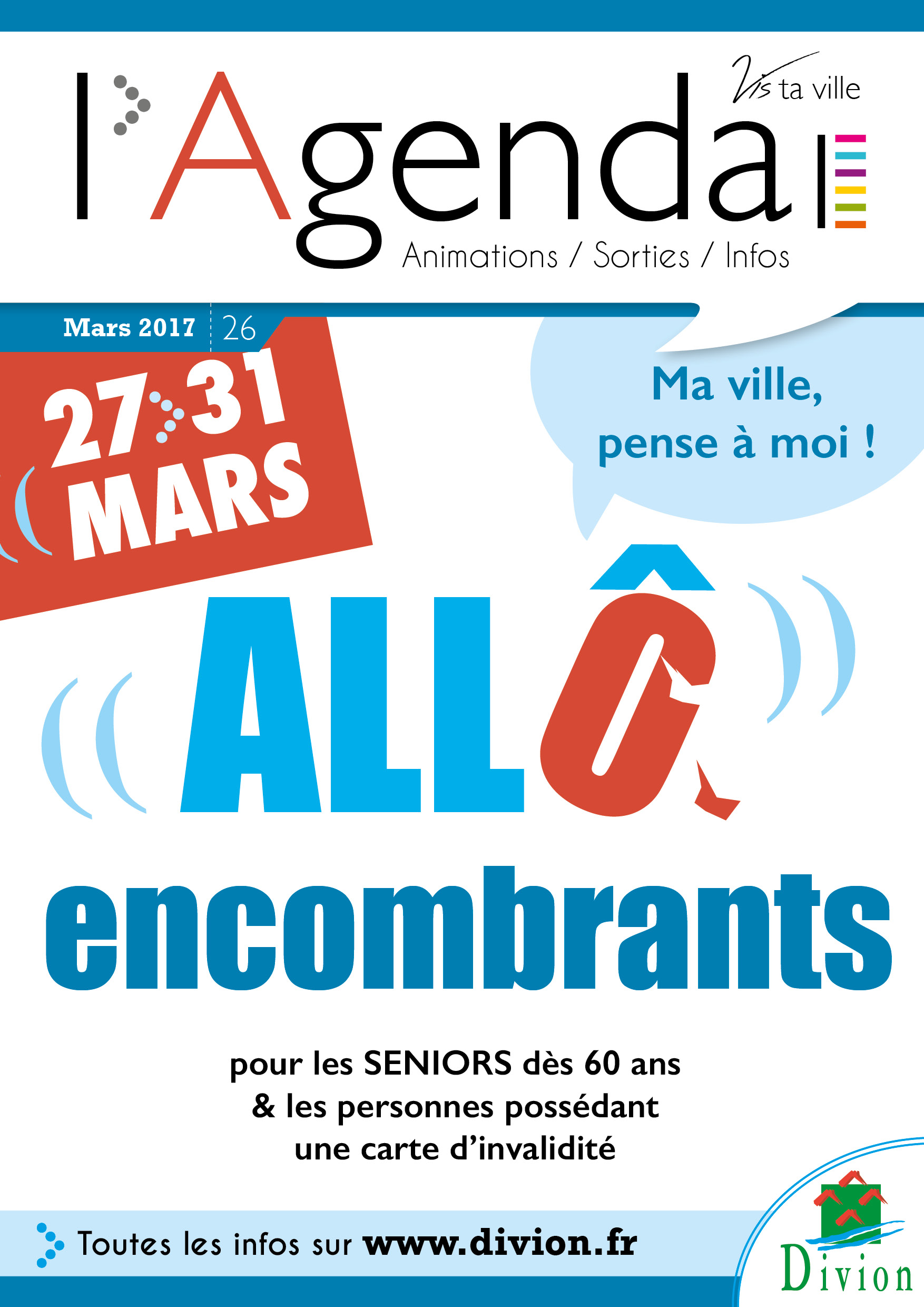 Première de couverture de l'agenda n°26