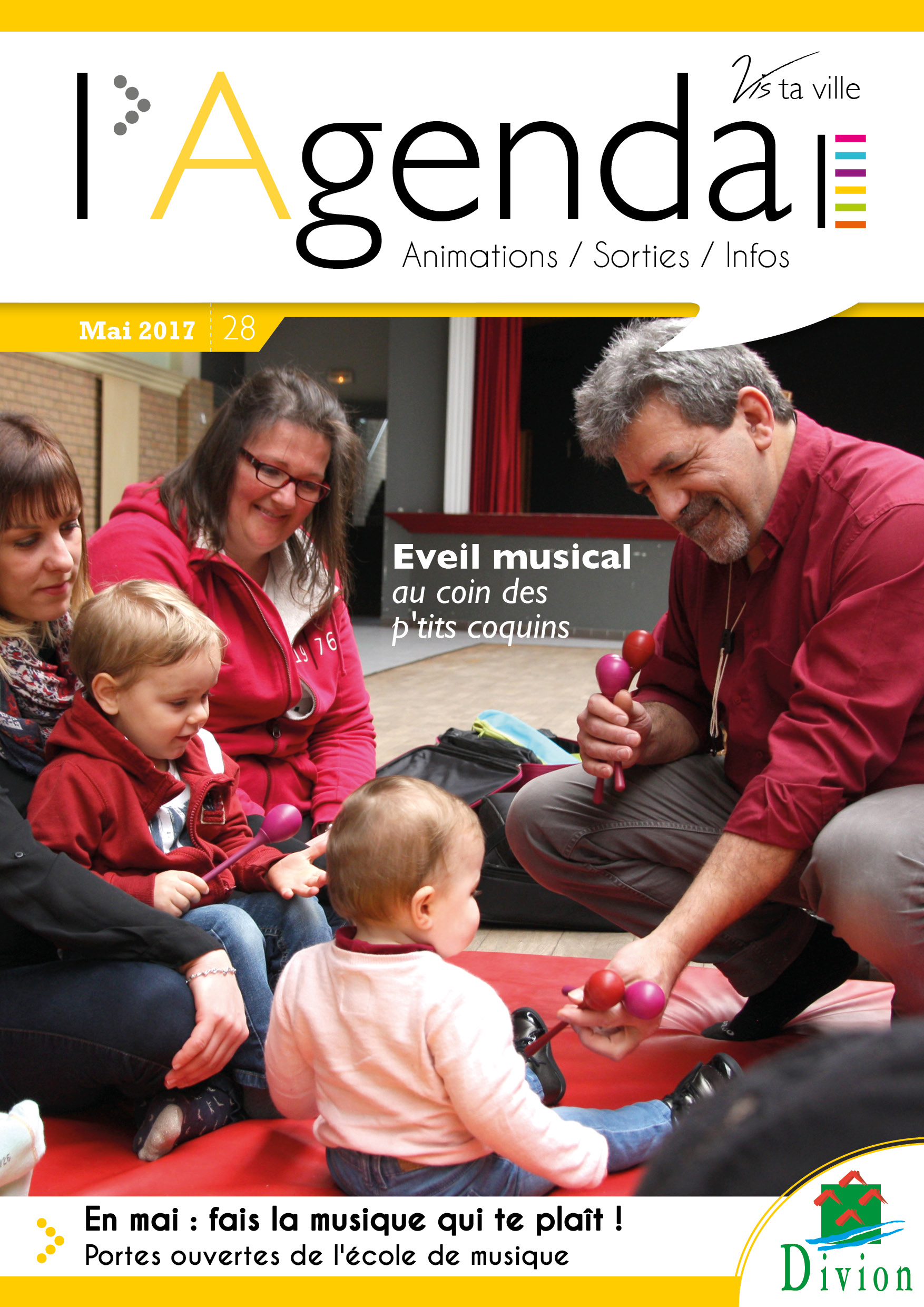 Première de couverture de l'agenda n°28