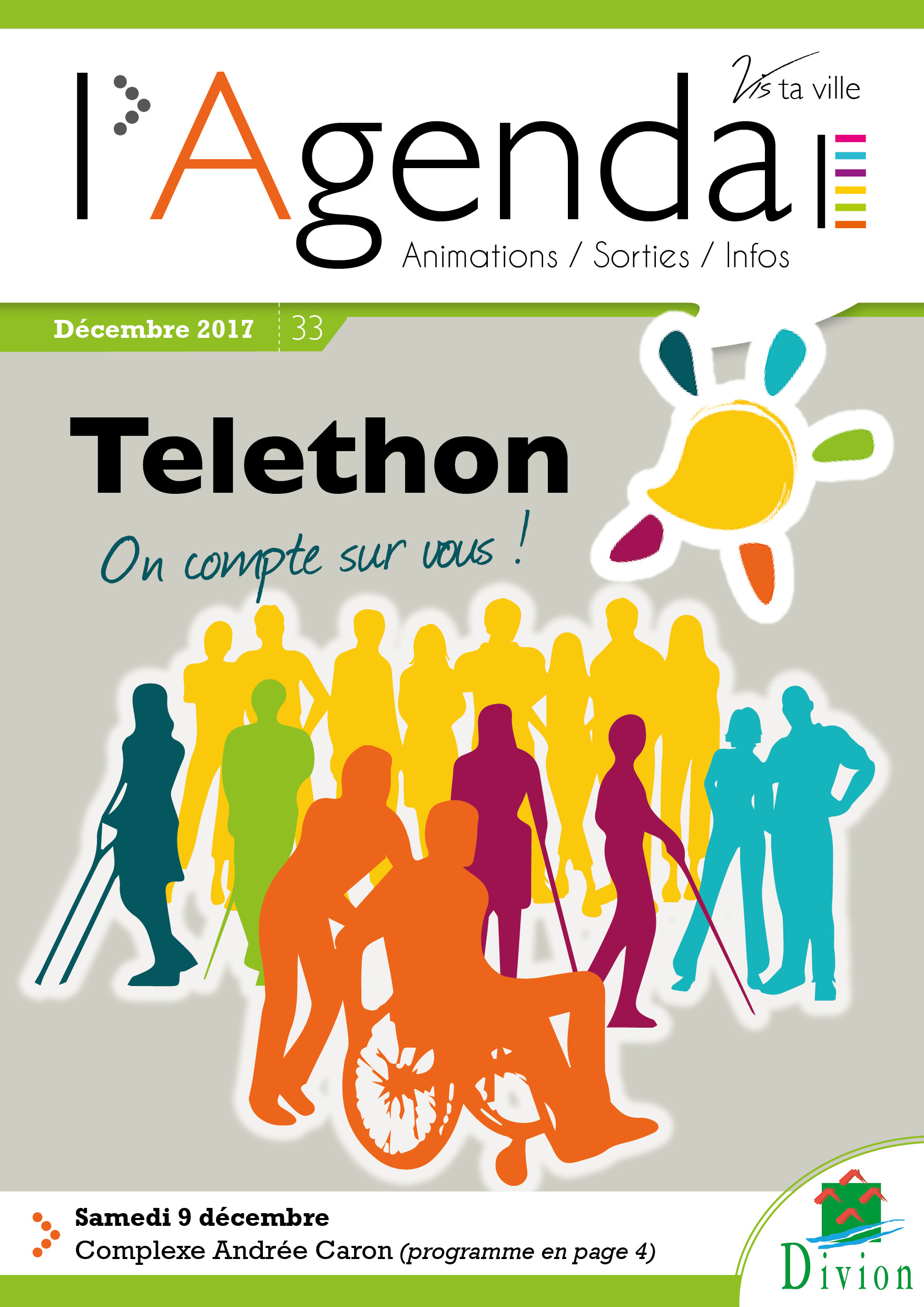 Première de couverture de l'agenda n°33