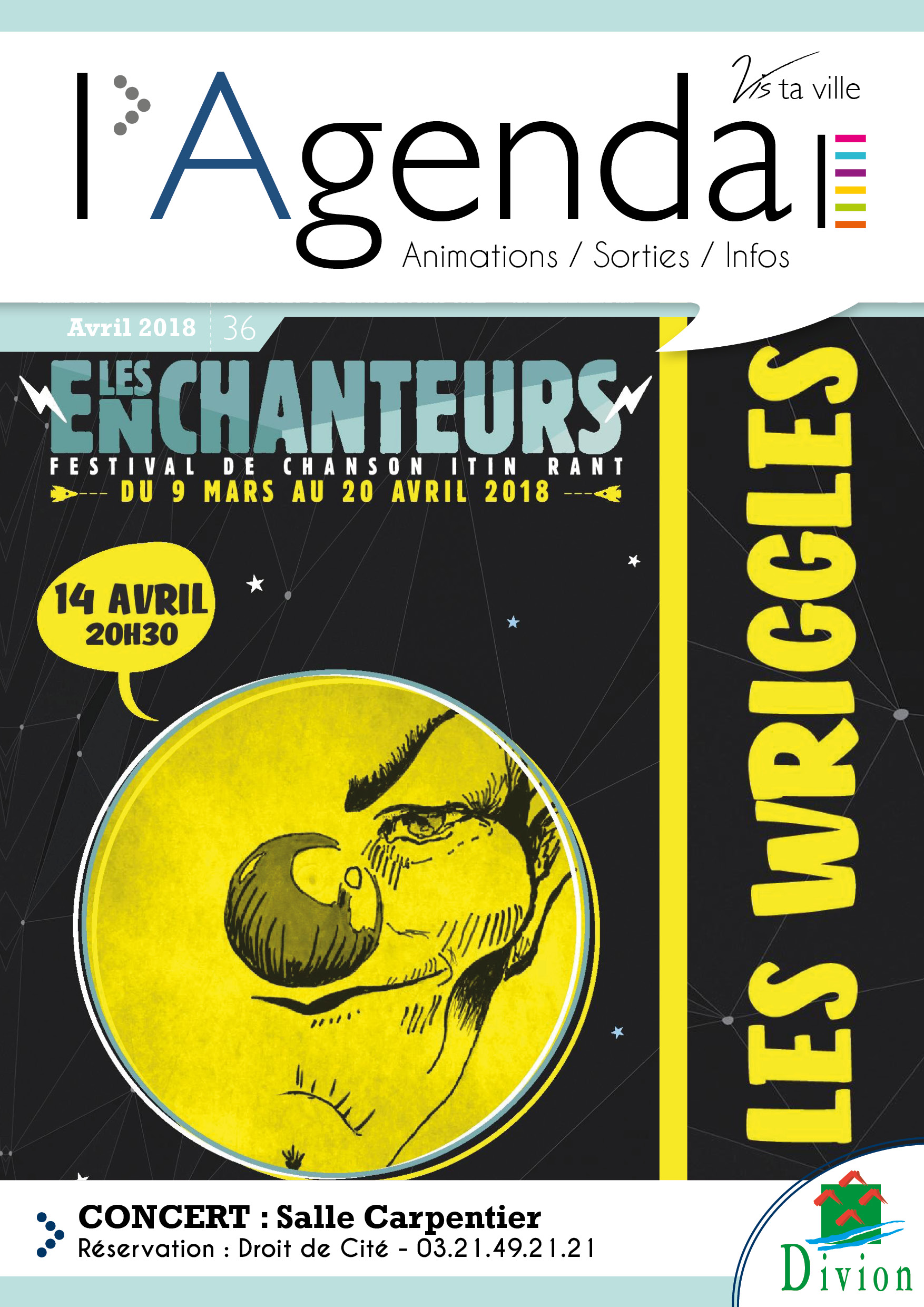 Première de couverture de l'agenda n°36