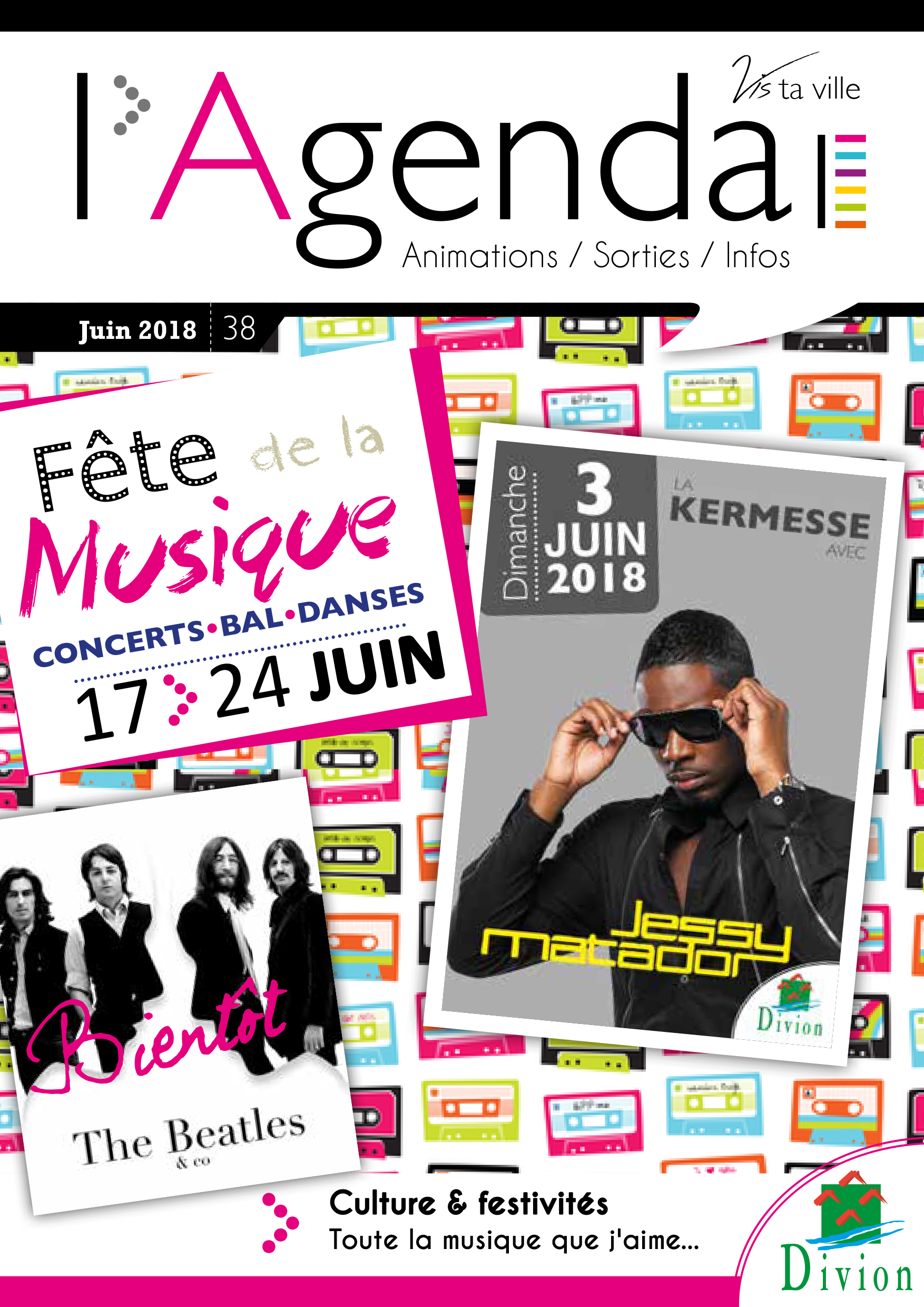 Première de couverture de l'agenda n°38