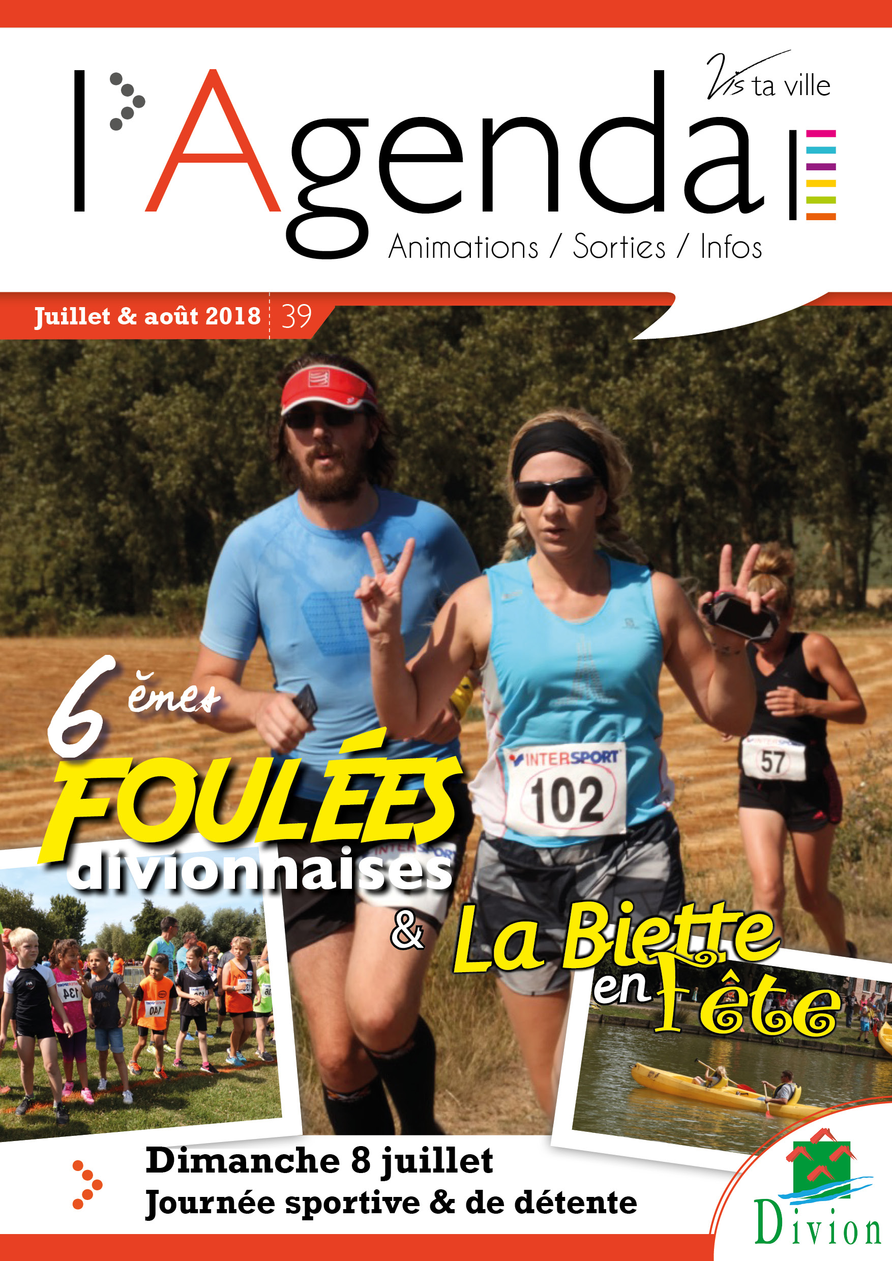 Première de couverture de l'agenda n°39