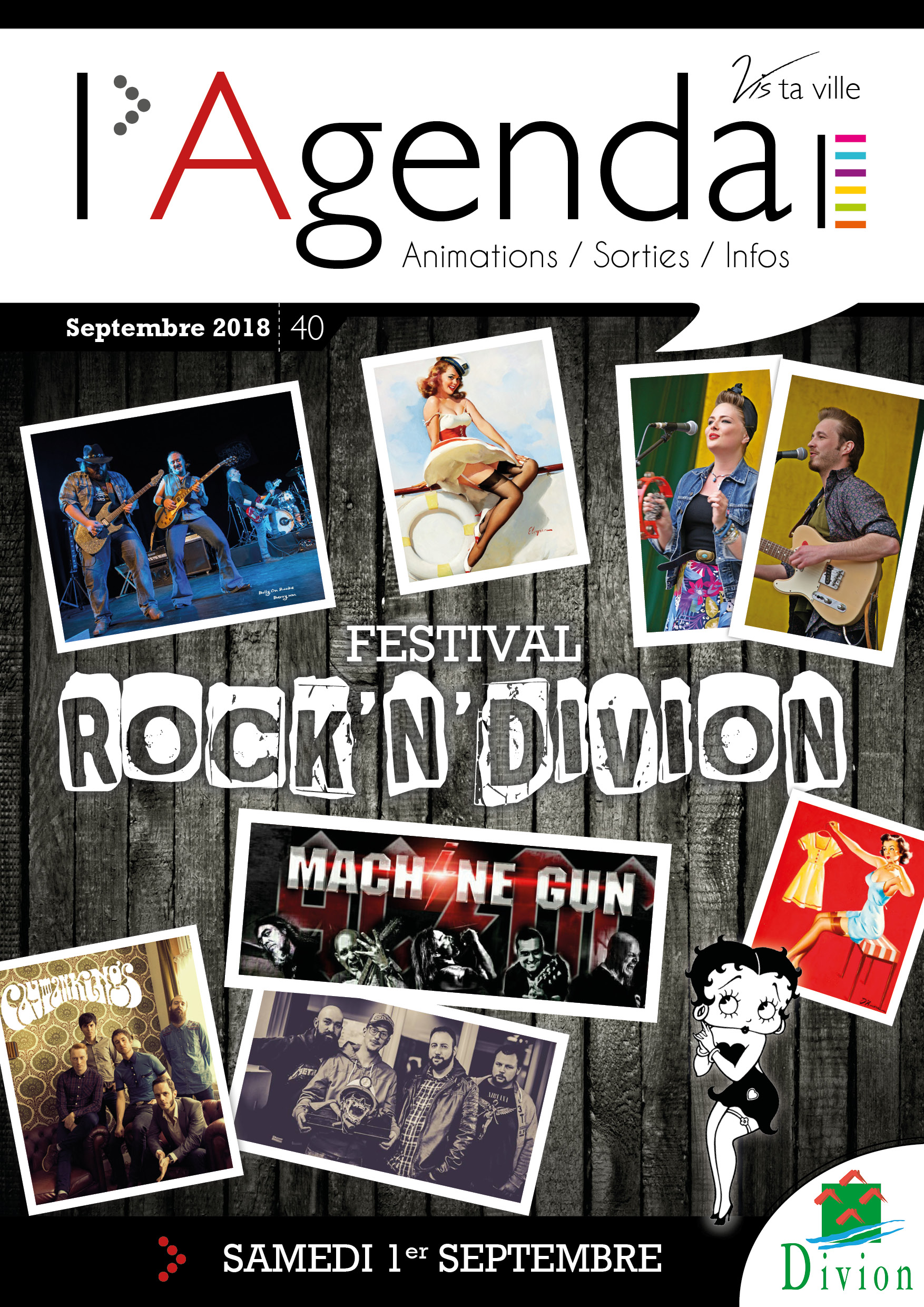 Première de couverture de l'agenda n°40