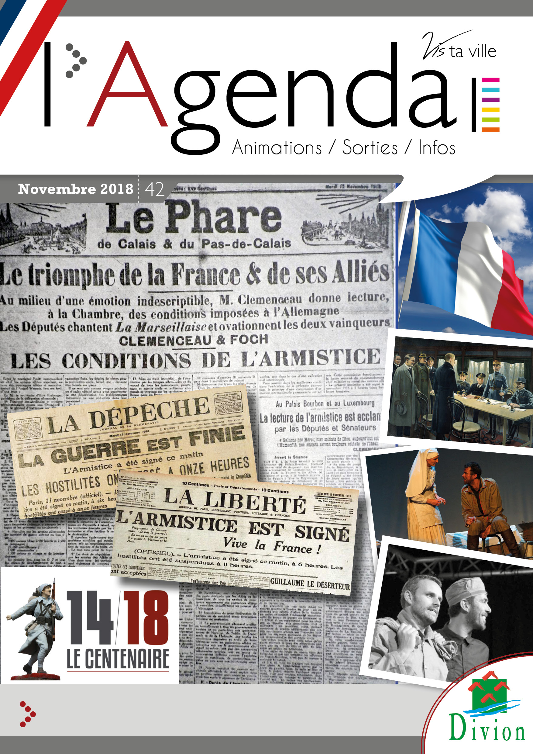 Première de couverture de l'agenda n°42