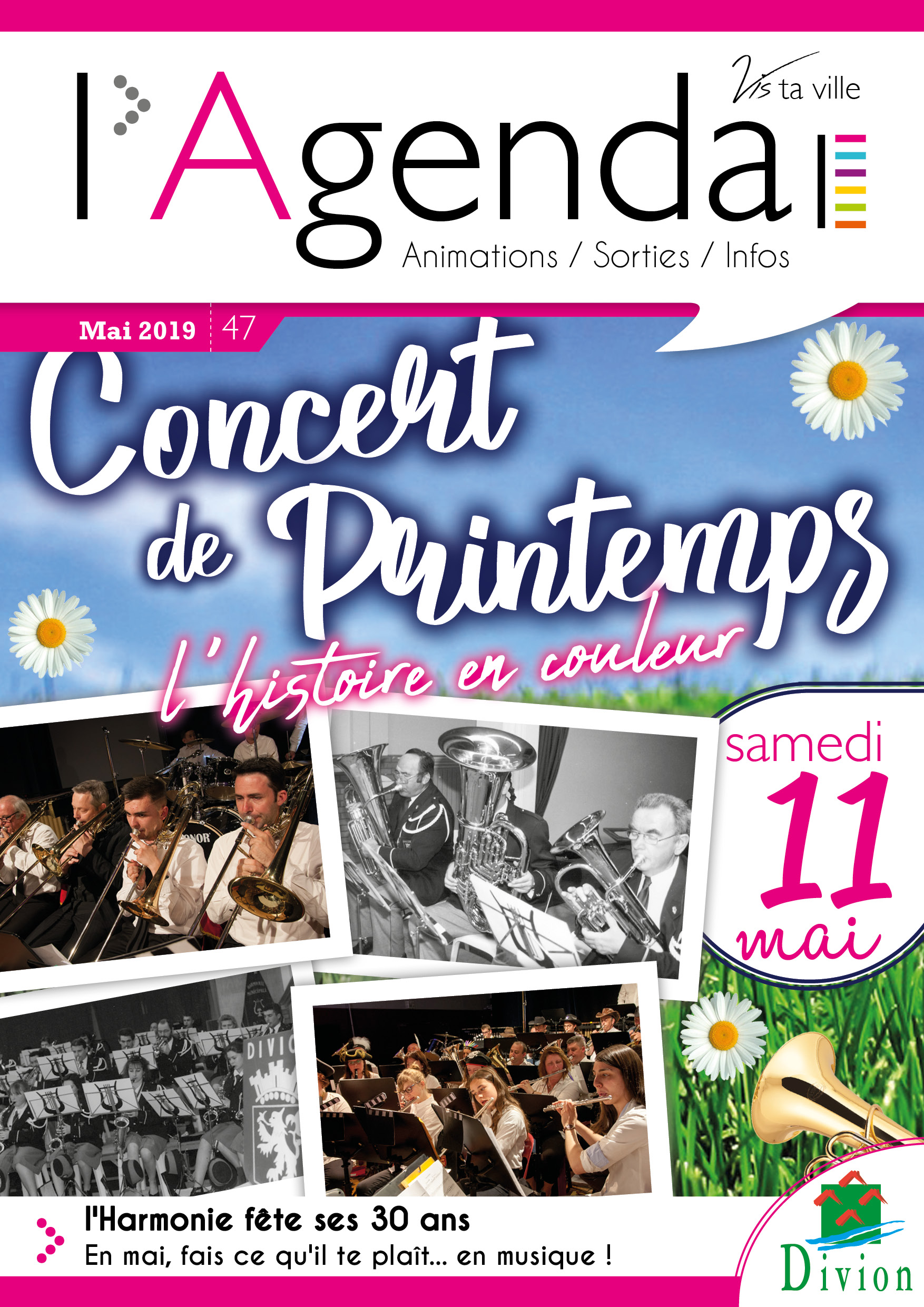 Première de couverture de l'agenda n°47