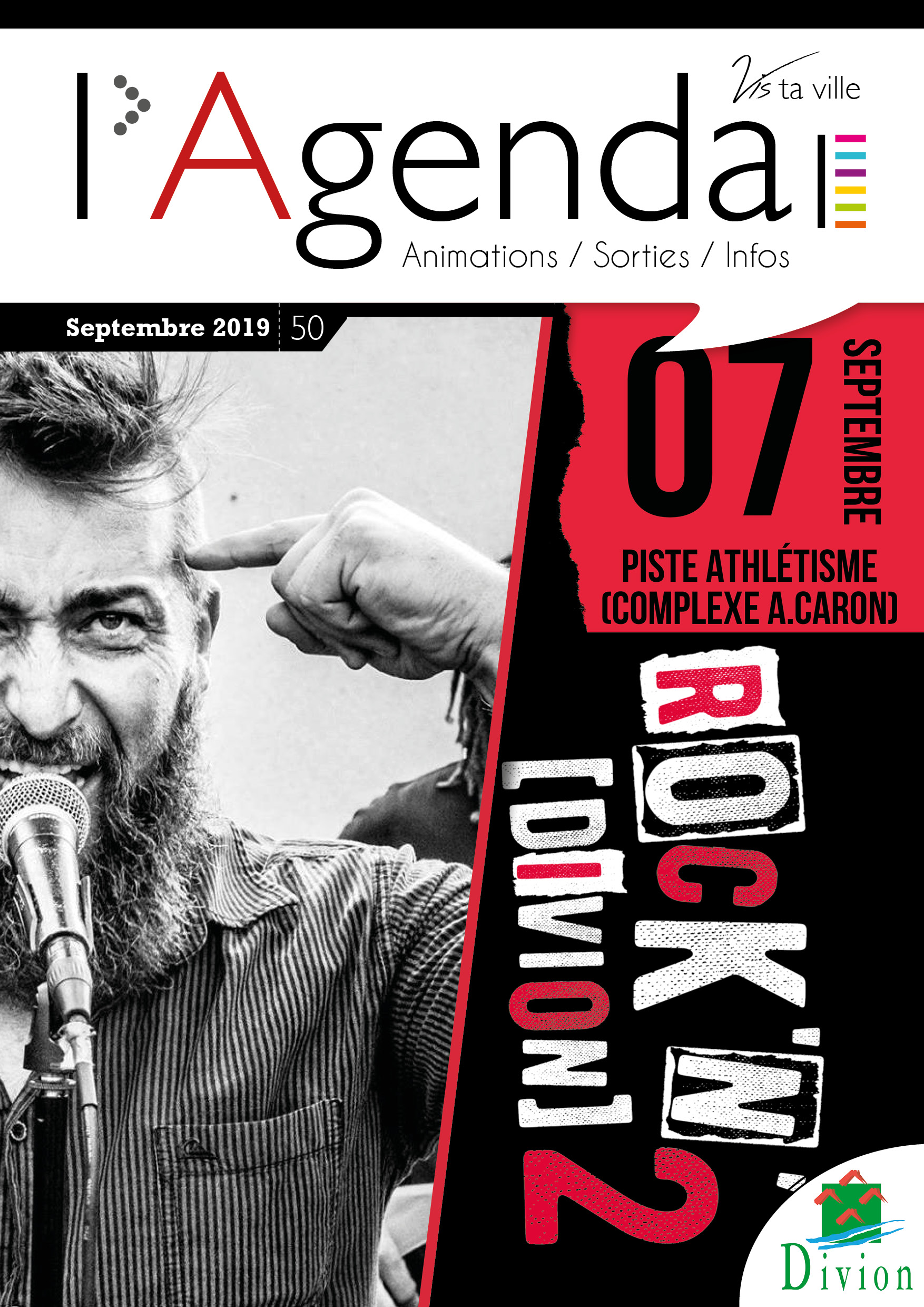 Première de couverture de l'agenda n°50