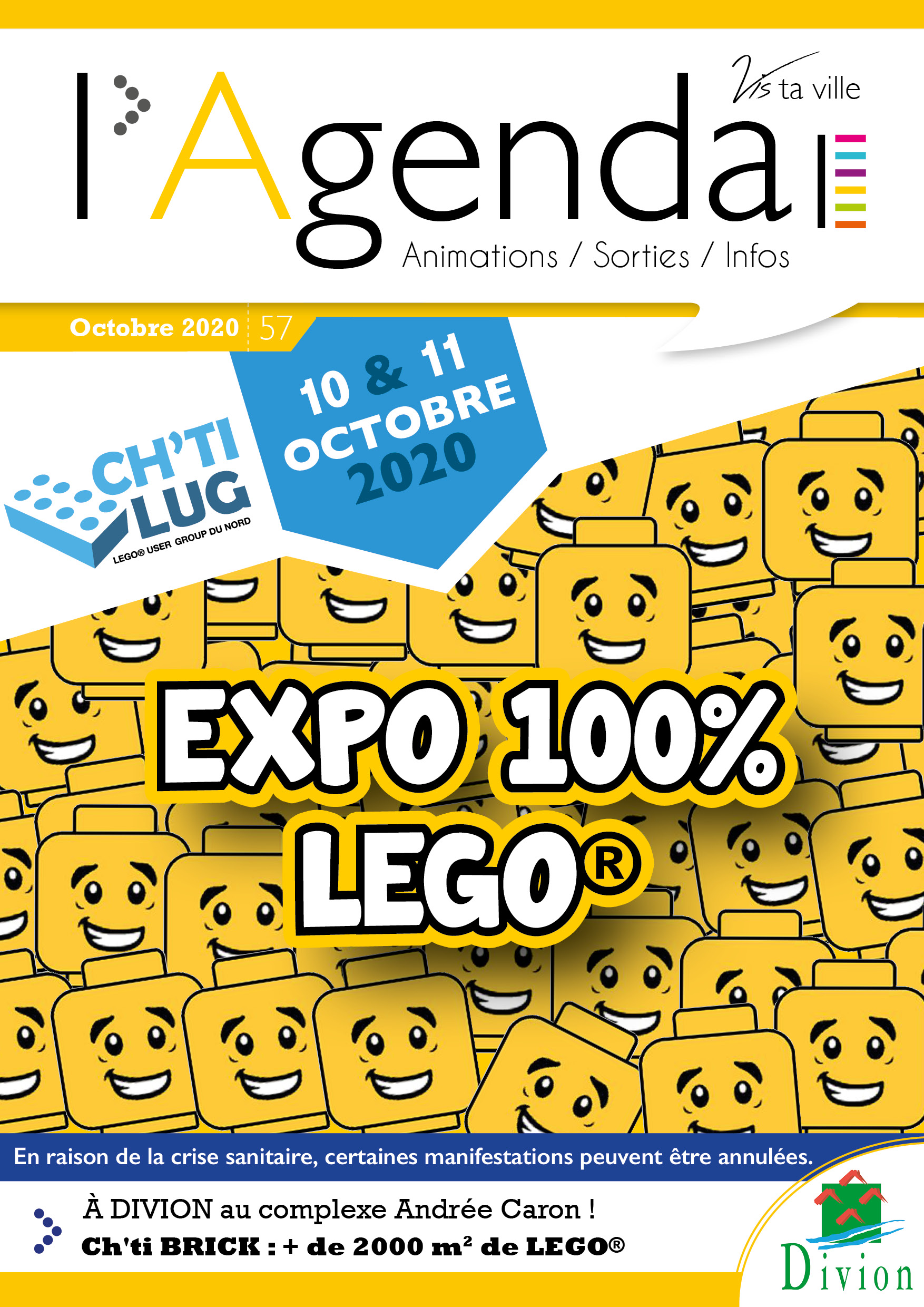 Première de couverture de l'agenda n°57
