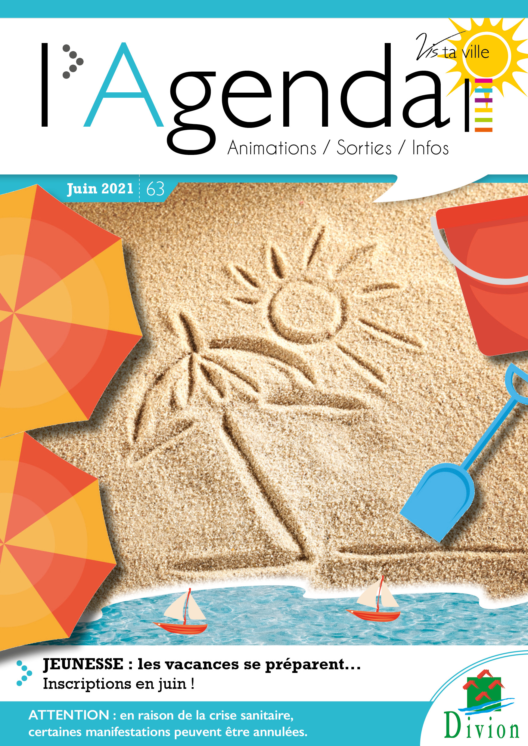 Première de couverture de l'agenda n°63