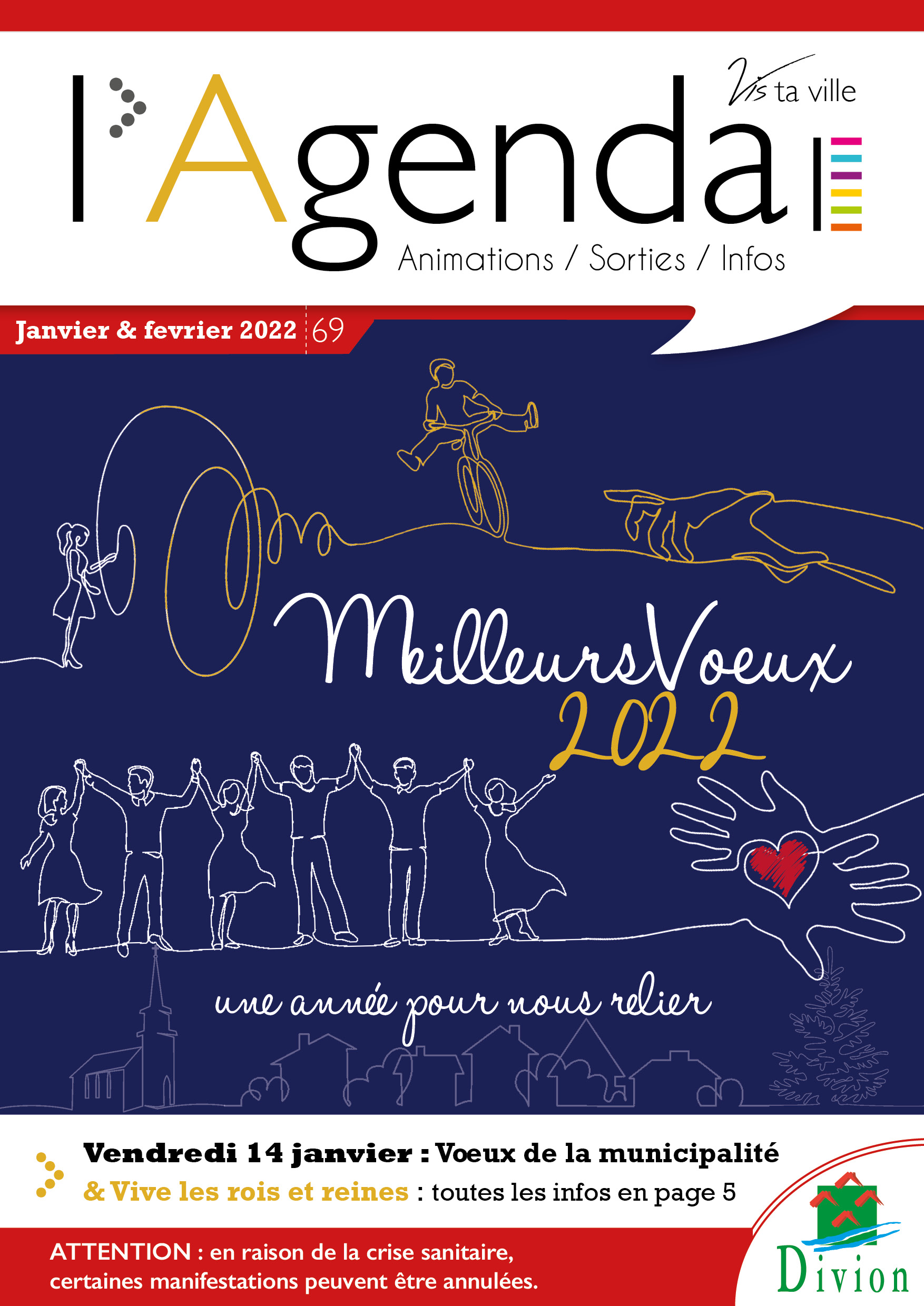 Première de couverture de l'agenda n°69