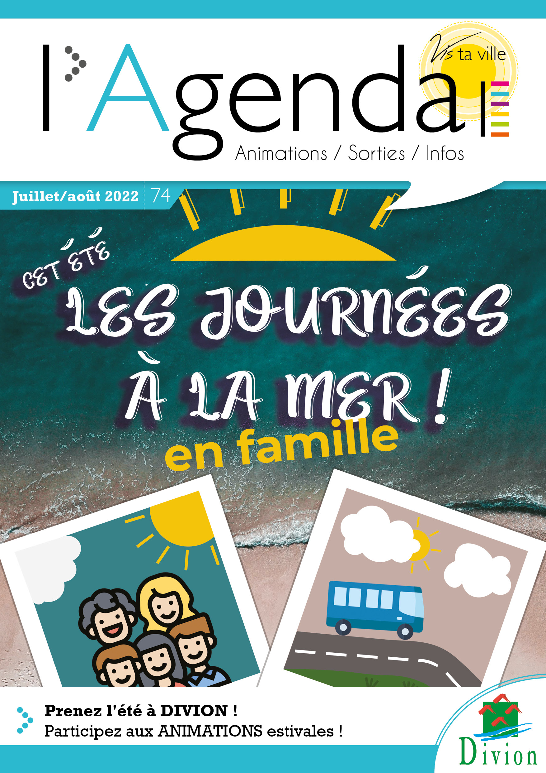 Première de couverture de l'agenda n°74