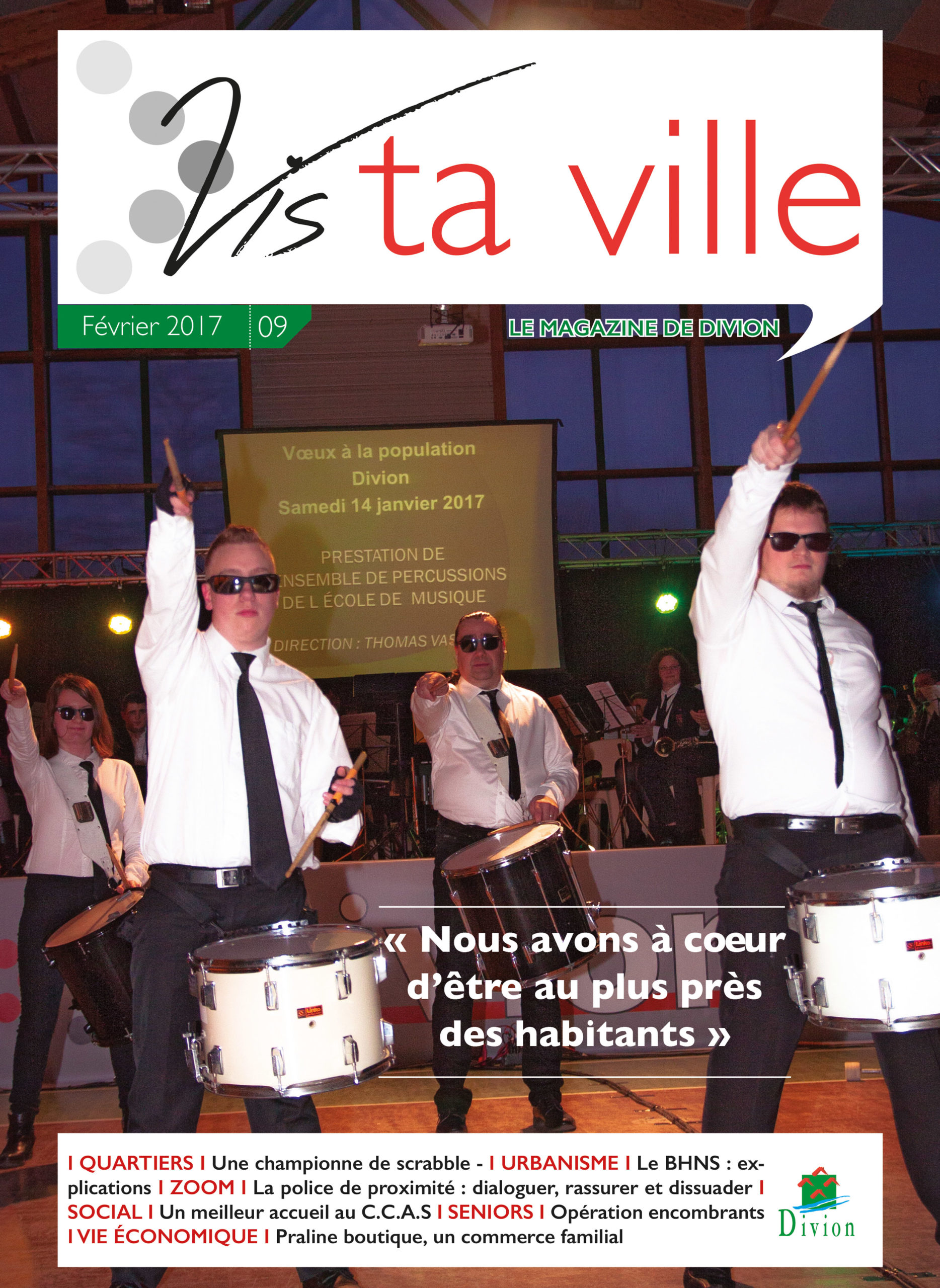 Première de couverture du magazine n°09