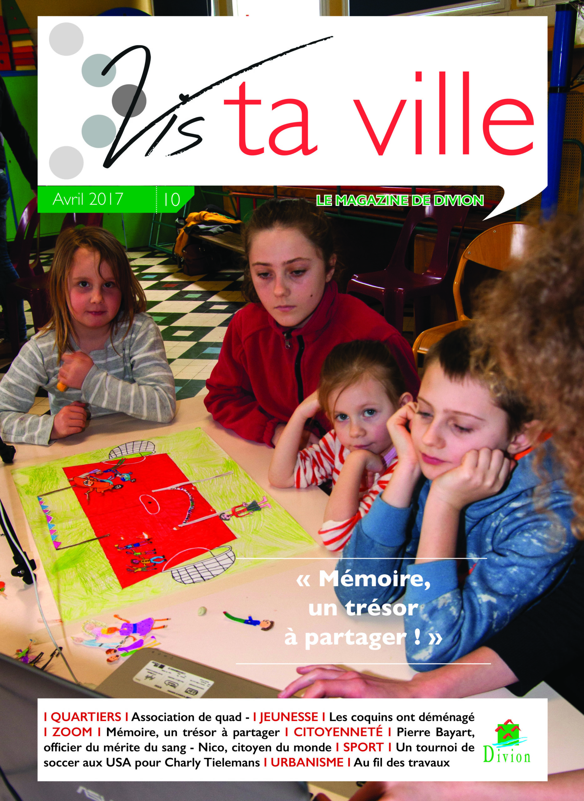 Première de couverture du magazine n°10
