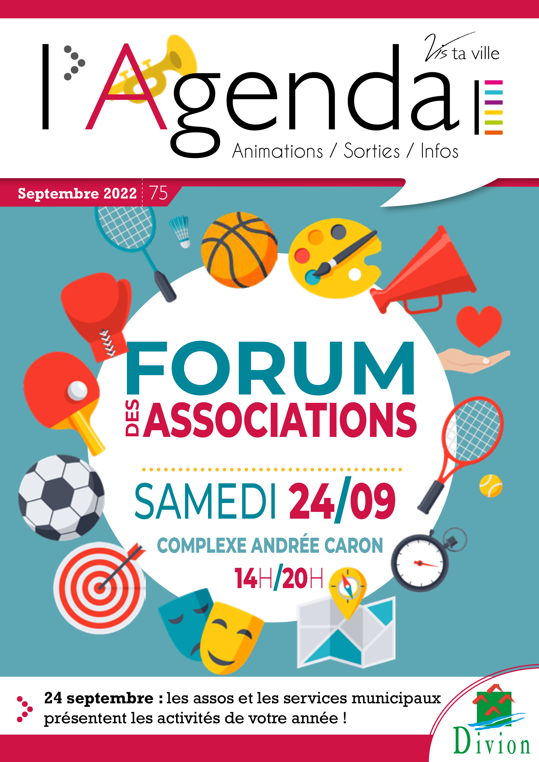 Première de couverture de l'agenda n°75
