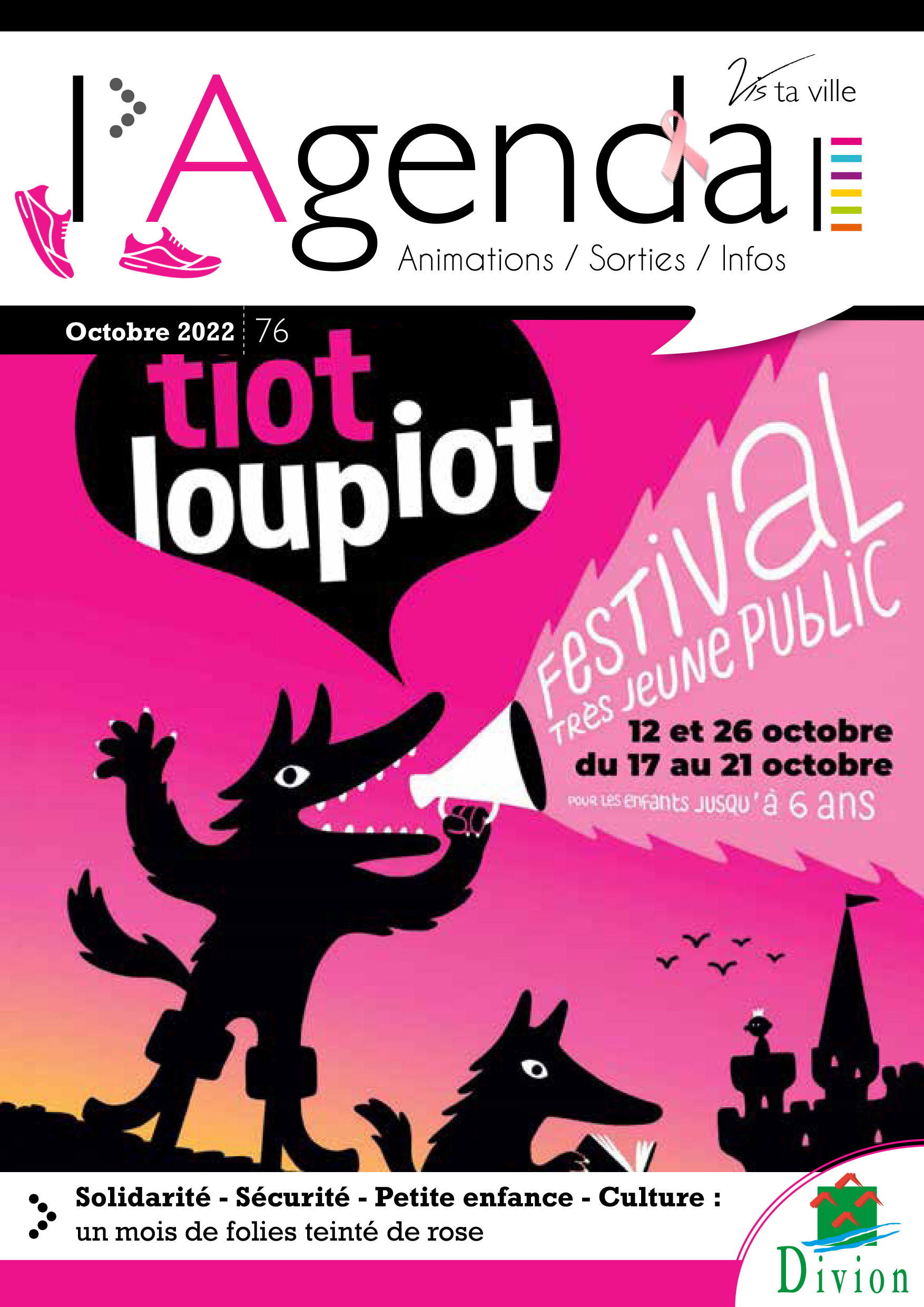 Première de couverture de l'agenda n°76